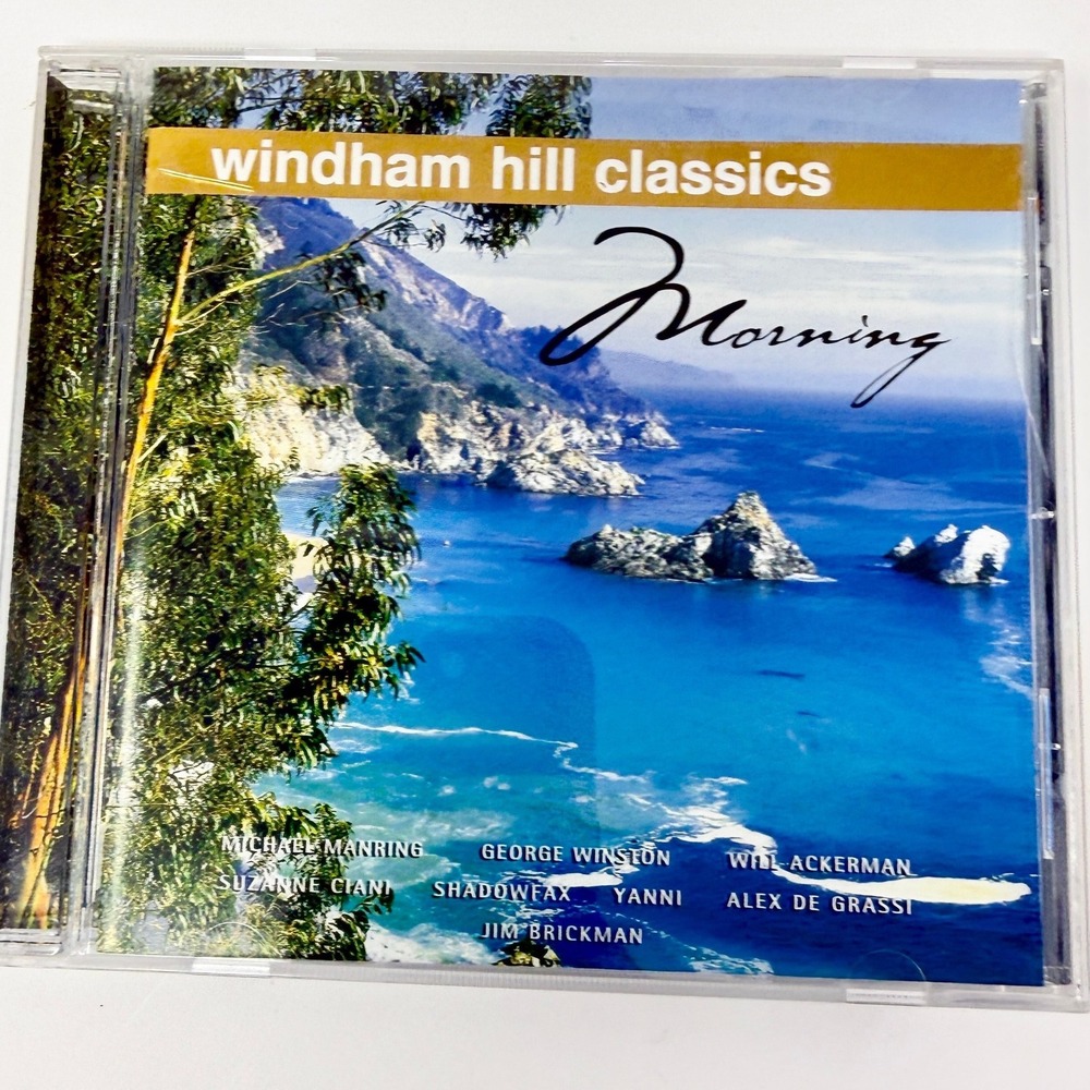 Windham Hill Classics Morning CD 2000 George Winston Yanni Jim Brickman New Age